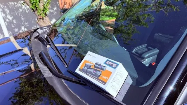 BlackVue dashcam ready for install